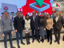 Представители Фрунзенской "Белой Руси" приняли участие в акции "Беларусь выбирает"